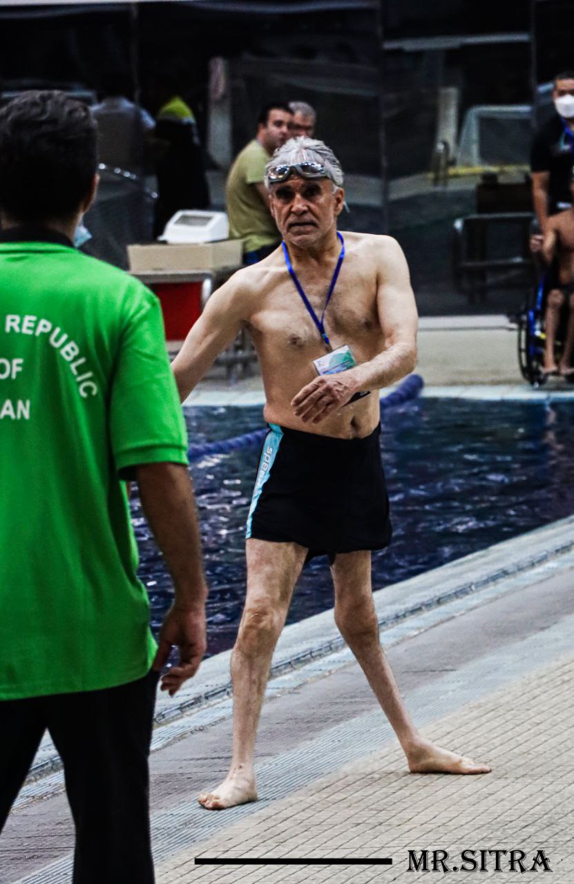a person wearing a swimsuit